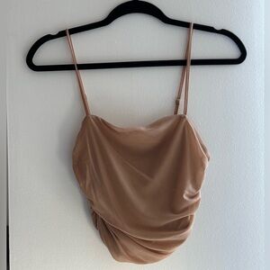 Chic Tan Camisole Top
